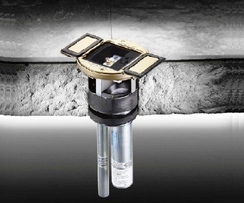 S1SP3IM Poke throughs SystemOne adapter style line Hubbell