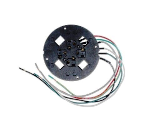 S1SP4X4 Poke throughs SystemOne adapter style line Hubbell