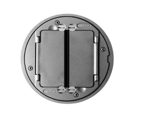 S1TFCGY Cover for SystemOne Universal gray finish Hubbell