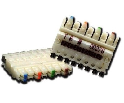 S110C-4 Connecting block S110 4pr blue/orange/green/brown Siemon