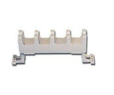 S110A1RMS Organizer Horizontal wall mount single-sided S110/S210 no cover 1U white Siemon