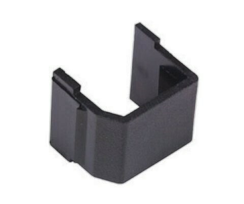 SFBB10 Jack blank keystone PK10 black Hubbell