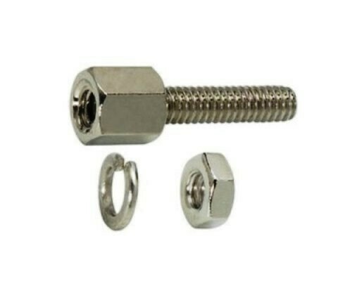 SDG400XS Screw 4-40 D-Sub Hardware Jack Screw Kit, .40 inch Thread, .160 inch PK50 L-Com