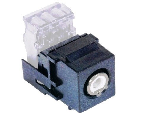 SFRC110W Jack RCA 110 punch-down white Hubbell