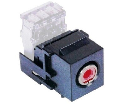 SFRC110R Jack RCA 110 punch-down red Hubbell