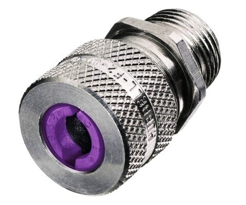 SHC1042 Connector straight 1&quot; male 0.75-0.88&quot; Hubbell