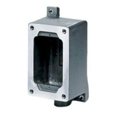 SWB2 Box killark Serie SWB 3/4 NPT 1 gang gray Hubbell