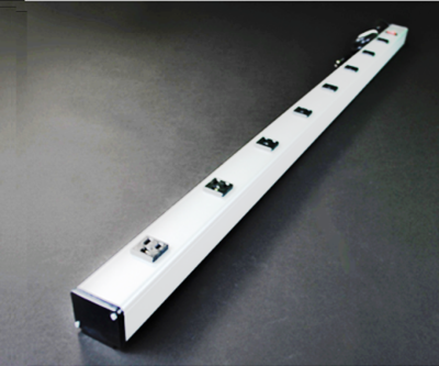 UL401BC Power strips vertical front 8 outlets Wiremold
