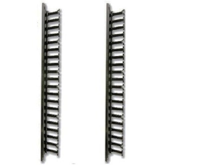 VP-FGR Organizer vertical 38&quot; x 4&quot; fingers  VPOD Siemon