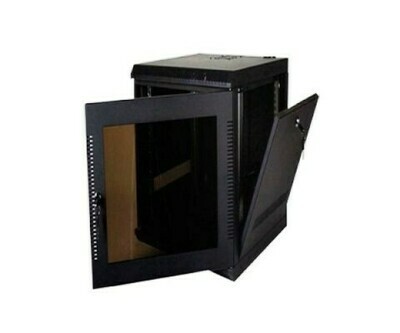 WM2019-14-02 Cabinet Wallmount 14U 18awg 21&quot;W x 20&quot;D x 28&quot;H for 200 series black Quest