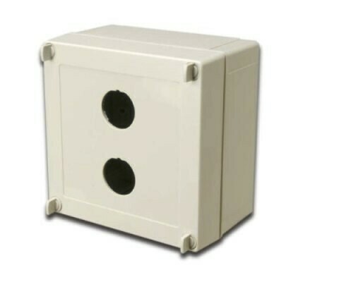 X-IBOX-02 Box 2 jack industrial NEMA 4X IP66/IP67 no color Siemon