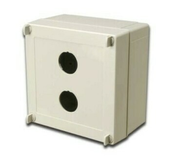 X-IBOX-02 Box 2 jack industrial NEMA 4X IP66/IP67 no color Siemon