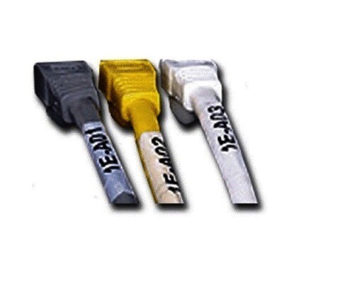 XPLCBLA1 Label F.O. self-laminating for cable 0.11 to 0.21 laser (sheet 63 label)  white pk10 Hubbell