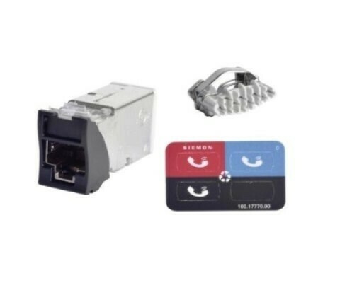 Z6A-01 Jack CAT6A Z-MAX UTP black Siemon