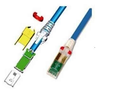 ZM6A-03-02 PATCH CORD ZMAX CAT6A 3FT UTP CMG WHITE CLR SIEMON