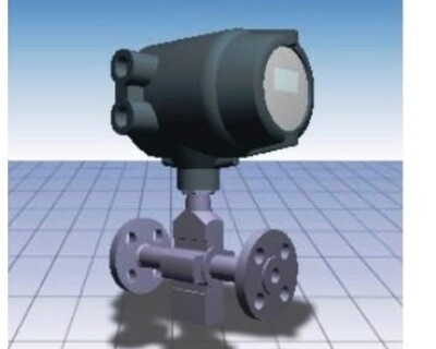AXF015 Size 15 mm (0.5 in.) Integral Flowmeter with D1AL1N-BA11-21B/FF1/RA/P2 Yokogawa
