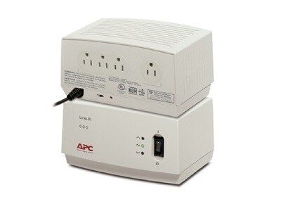 LE600 Regulator Line-R 600VA automatic voltage (in NEMA 5-15P) APC