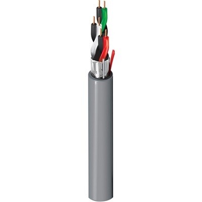 5562FE 0081000 Cable 3PR AWG22 300V 1000FT Commercial PVC gray Belden