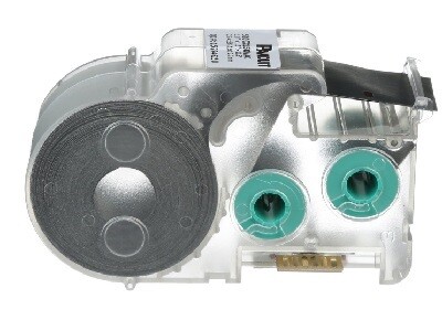 S100X150VAC Label cassette self-laminating 1.00"W x 1.50"H (10-6AWG,Cat5e/6/6A UTP and Cat. 5e FTP) vinyl clear/white Panduit