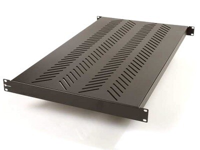 V-SHV1-01-1U Rackmount shelf 4 Post 22"W x 31"D 1U adjustable vented black Siemon V-SHV1-01-1U Rackmount shelf 4 Post 22"W x 31"D 1U adjustable vented black Siemon