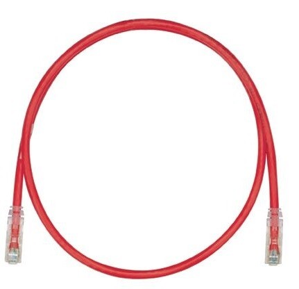 UTPSP3RDY Patch cord CAT6 3FT UTP CM with TX6 plus red Panduit