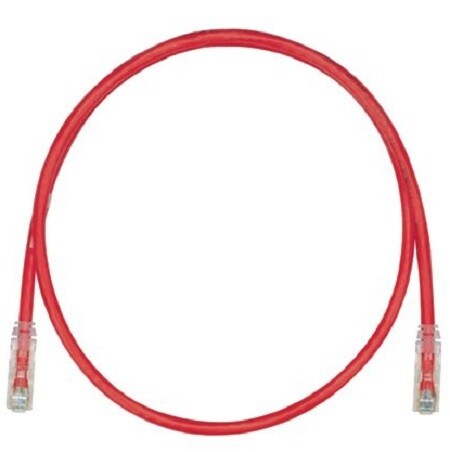 UTPSP5RDY Patch cord CAT6 5FT UTP CM with TX6 plus red Panduit