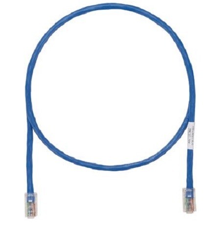 UTPCH5BUY Patch cord CAT5E 5FT UTP pan-plug blue Panduit