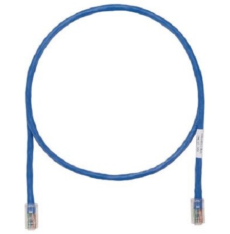 UTPCH3BUY Patch cord CAT5E 3FT UTP pan-plug blue Panduit