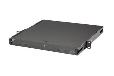 FCR1U3SP  Patch panel F.O. 3 FSP SM/MM 1U black Hubbell