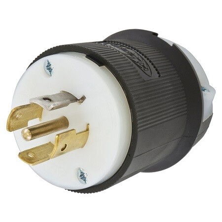 HBL2511  Plug twist-lock 4P5W 20A 120/208V (L21-20P) black Hubbell
