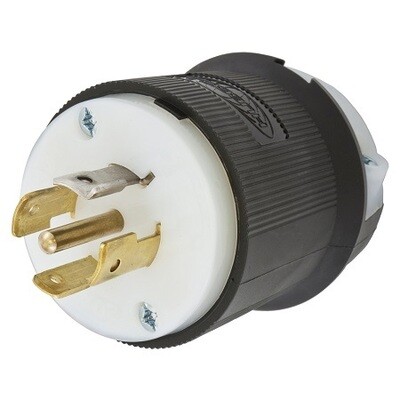 HBL2511  Plug twist-lock 4P5W 20A 120/208V (L21-20P) black Hubbell