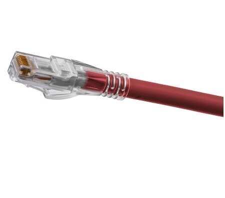 HC6AR05  Patch cord CAT6A 5FT red nextspeed Hubbell