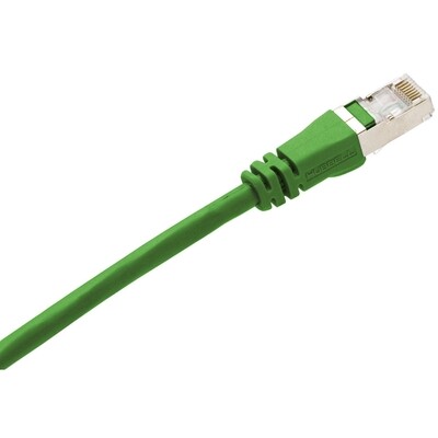 PC6AGN10  Patch cord CAT6A 10FT green shielded Nextspeed Hubbell