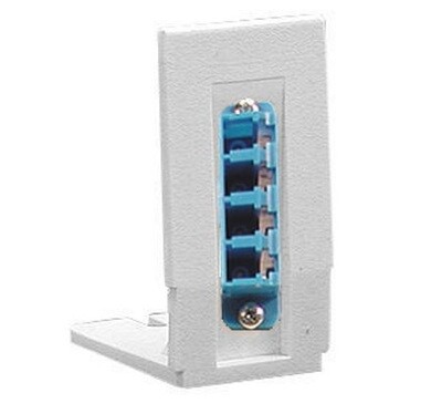 AMOLCQ Module 4 PTO LC MM/SM for Mutoa office-white (replace for AMOLCQSBL) Hubbell