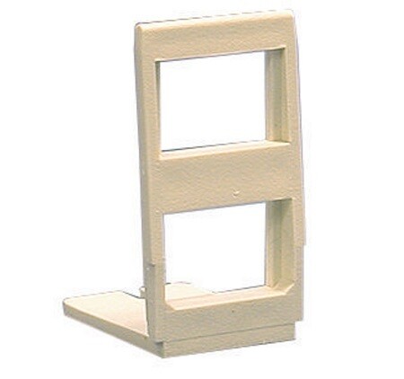 AMOB2J10 Module 2 PTO jack for Mutoa office-white PK10 Hubbell