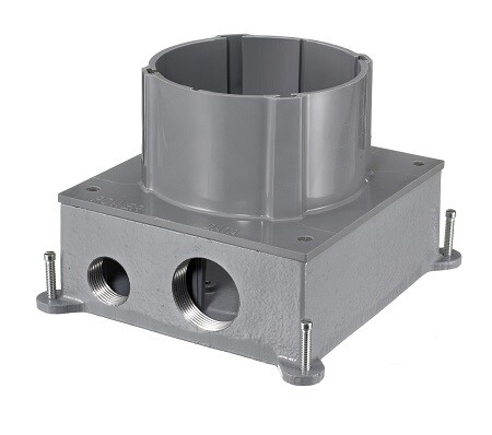 S1CFB Box for concrete floor SystemOne (Power 1&quot;) Hubbell