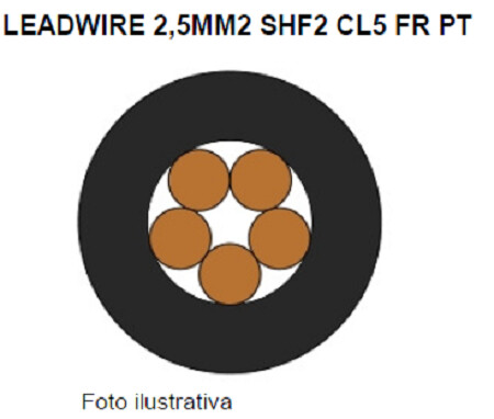 59221313   Power Cable 1Cond AWG14 Voltage 0.6/1Kv bare copper class 5 temperature 90¬∫C black Belden/Poliron