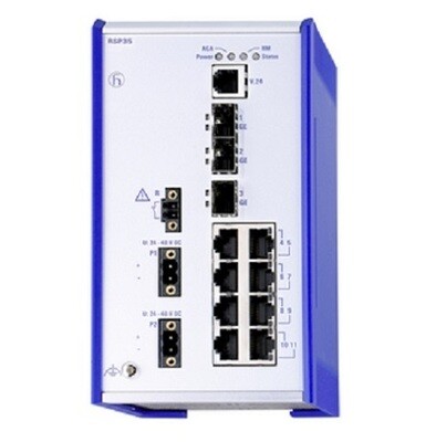 RSP25-11003Z6ZT-SK9V9HPE2S Switch Industrial managed for DIN rail fanless design Fast Ethernet Type-Enhanced (PRP, Fast MRP, HSR, NAT with L3 type) Hirschmann RSP25-11003Z6ZT-SK9V9HPE2S Switch Industrial managed for DIN rail fanless design Fast Ethernet Type-Enhanced (PRP, Fast MRP, HSR, NAT with L3 type) Hirschmann