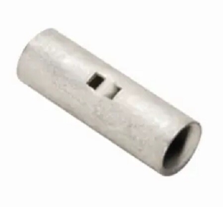 YRV4CV6CL Cu Reducer Butt Splice, W/InspWindow, Barrel A:4 Barrel C:6 (Str) Burndy