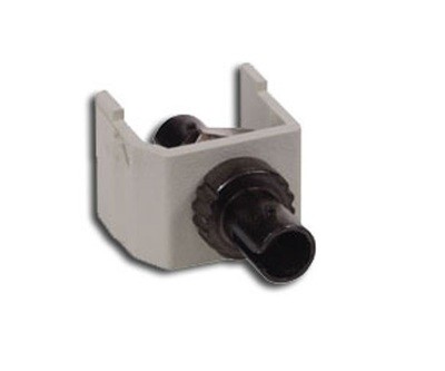 SFSTI Jack F.O. ST simplex keystone telco-ivory Hubbell