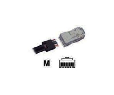 5-569278-4 Plug RJ45 8/8 CAT5E solid unshielded AWG24-28 Tyco/Amp   paq 25 unid