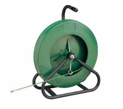 542-250 Tool fish tape fiberglass in reel stand 250' X 3/16" Greenlee