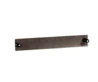 AX100066 Panel F.O. blank FiberExpress black Belden
