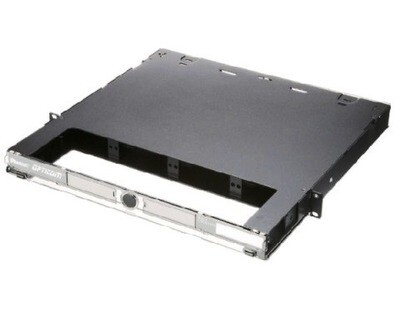 FCE1U Patch panel F.O. 4 FAP or FMP QuickNet 1U black Panduit