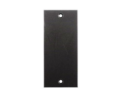 HBLBL300SBK Faceplate blank for floor-boxes black Hubbell