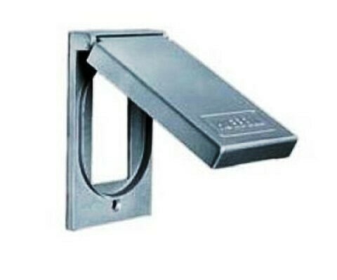 WP26 Faceplate 1 gang weatherproof 2X4 aluminum Hubbell