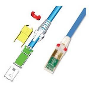 ZM6A-03-03 PATCH CORD ZMAX CAT6A 3FT UTP CMG RED CLR SIEMON