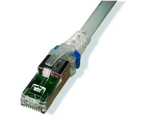 ZM6A-S05-06  Patch cord ZMAX CAT6A 5FT shielded S/FTP CM/LSOH blue clr boot Siemon