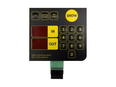 Substitution Board number pad