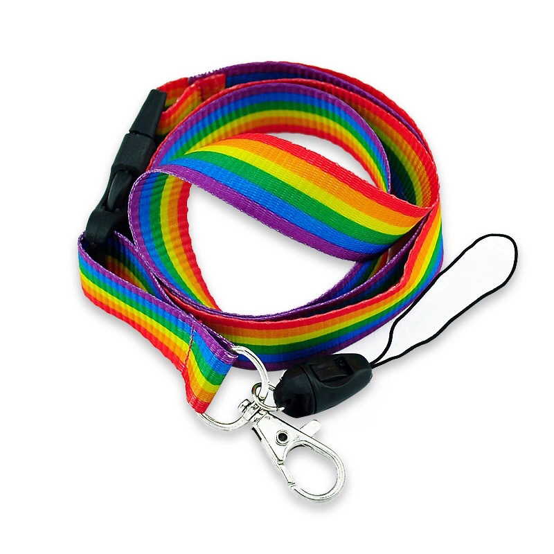 Rainbow Lanyard
